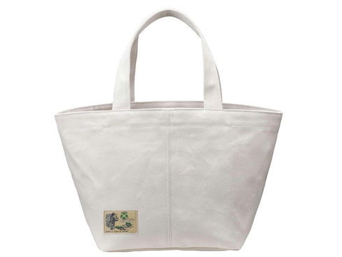 【豊岡鞄 WALK ABOUT WA2001 ホワイト】WALK ABOUT LAKE Washable Tote M トートバッグ